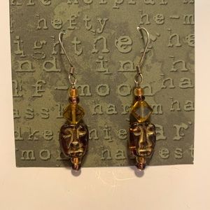 Handmade Art Glass Earrings